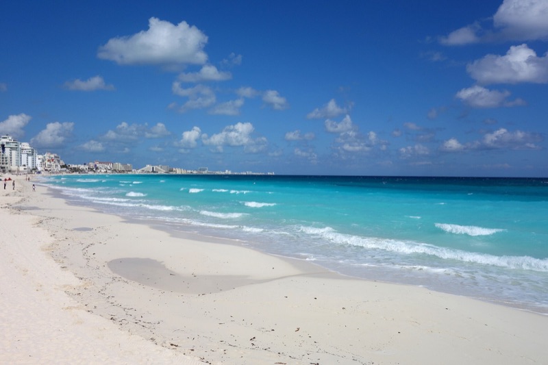 Hotel Zone beach, Cancún